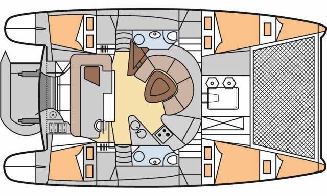 Катамаран Fountaine Pajot Athena 38
